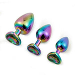 Felton Luxury Laser Color Diamond Base Set Anal Plug - Sexdoll.Sex
