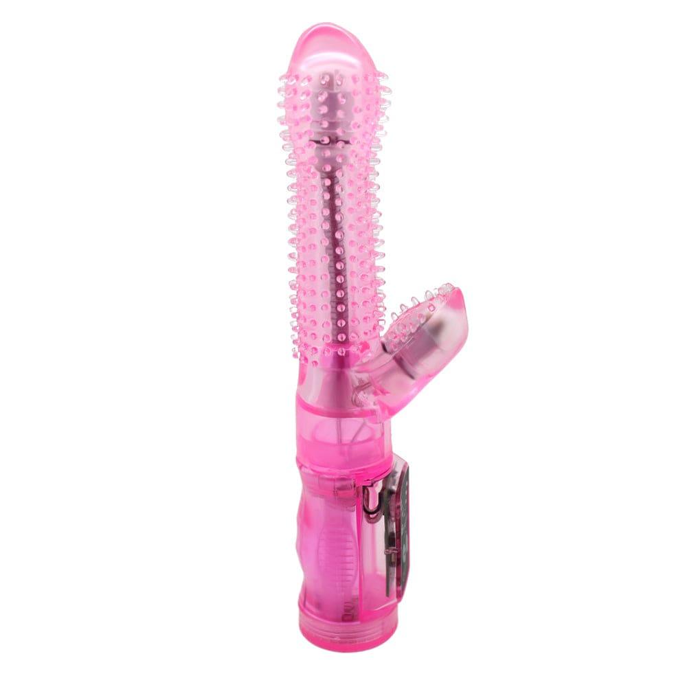 Flexi Nubby Tickler Dual-Action Vibrator - Sexdoll.Sex