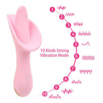 Flower of love Tongue vibrator - Sexdoll.Sex