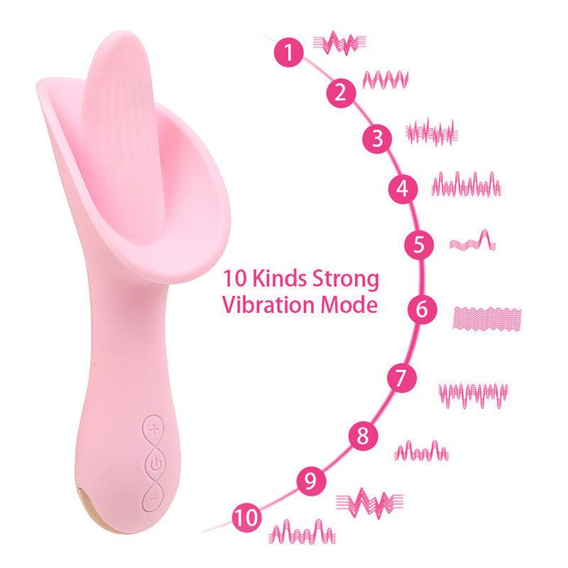 Flower of love Tongue vibrator - Sexdoll.Sex