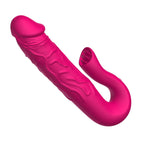 Fluttering Tongues Rotating Duo Vibrator - Sexdoll.Sex