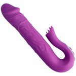 Fluttering Tongues Rotating Duo Vibrator - Sexdoll.Sex