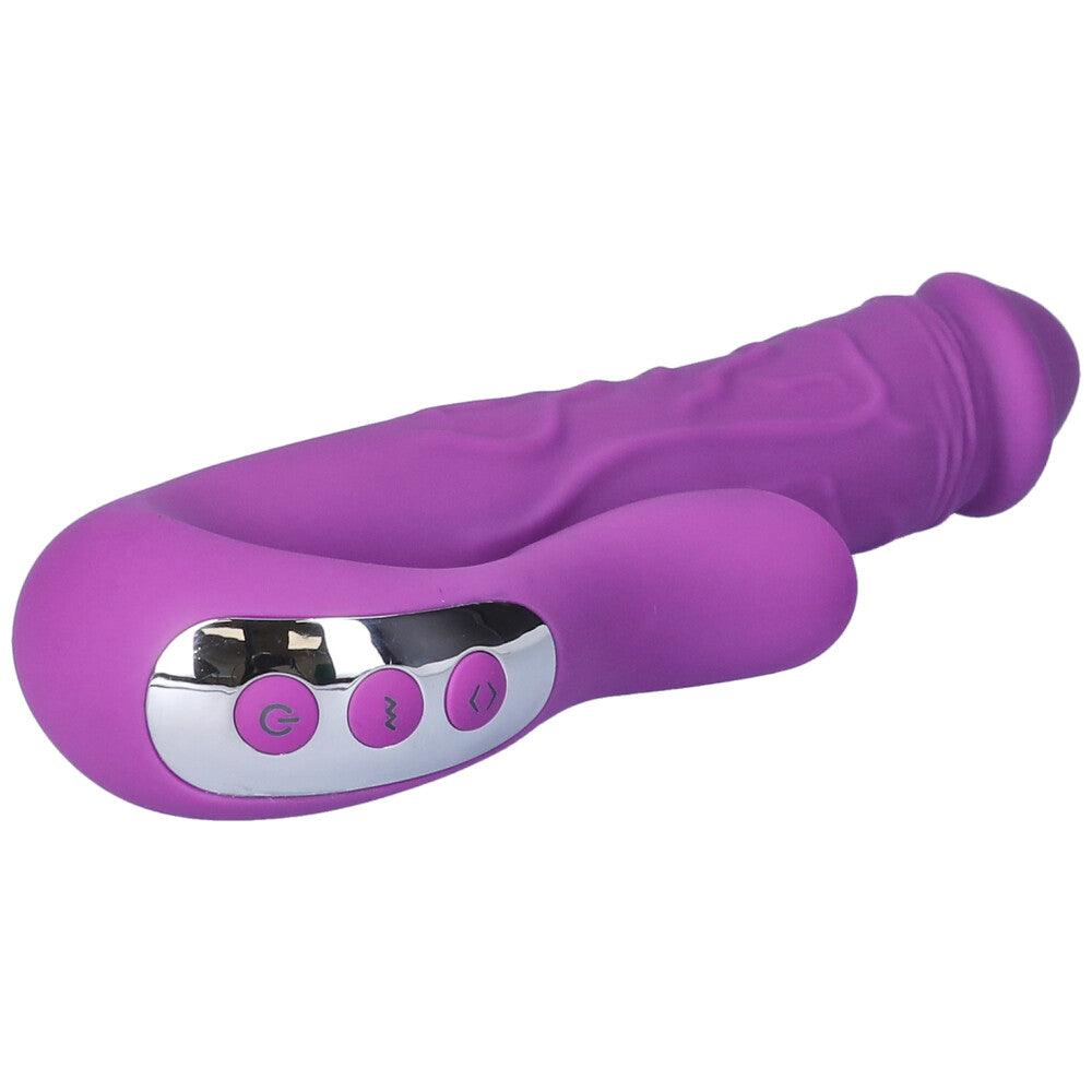 Fluttering Tongues Rotating Duo Vibrator - Sexdoll.Sex