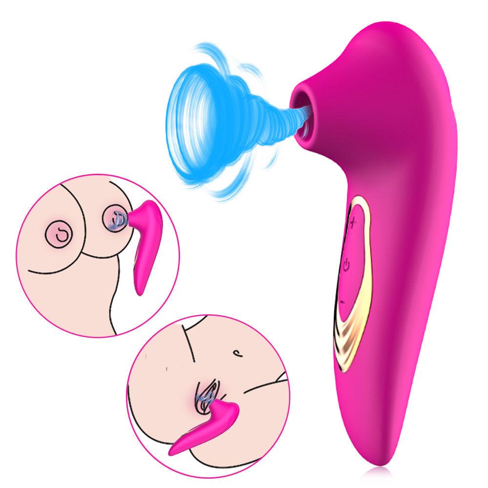 FREE Dolce Silicone Air Pulsating Clit Stimulator in Blue -Only 1 Free Item per Order！ - Sexdoll.Sex