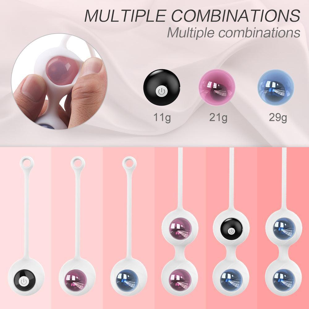 Freezer Ben Wa Ball - Remote Control Kegel Ball Set - Sexdoll.Sex