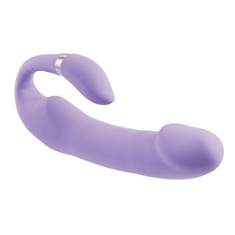 Gender X Orgasmic Orchid Vibrator with Clitoral Stimulator - Sexdoll.Sex