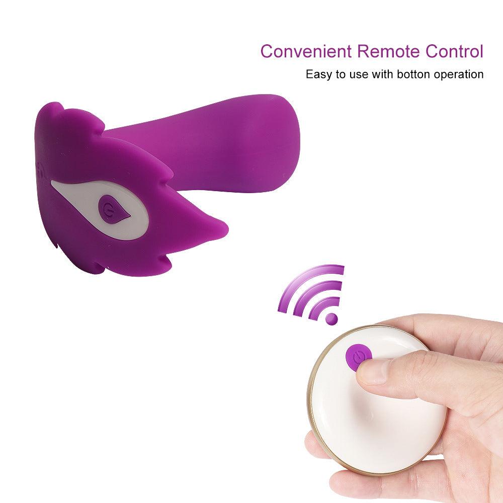 Health and Wellness - Partner Play Panty Leaf Hands-Free Vibrator - Sexdoll.Sex