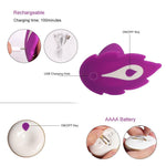 Health and Wellness - Partner Play Panty Leaf Hands-Free Vibrator - Sexdoll.Sex