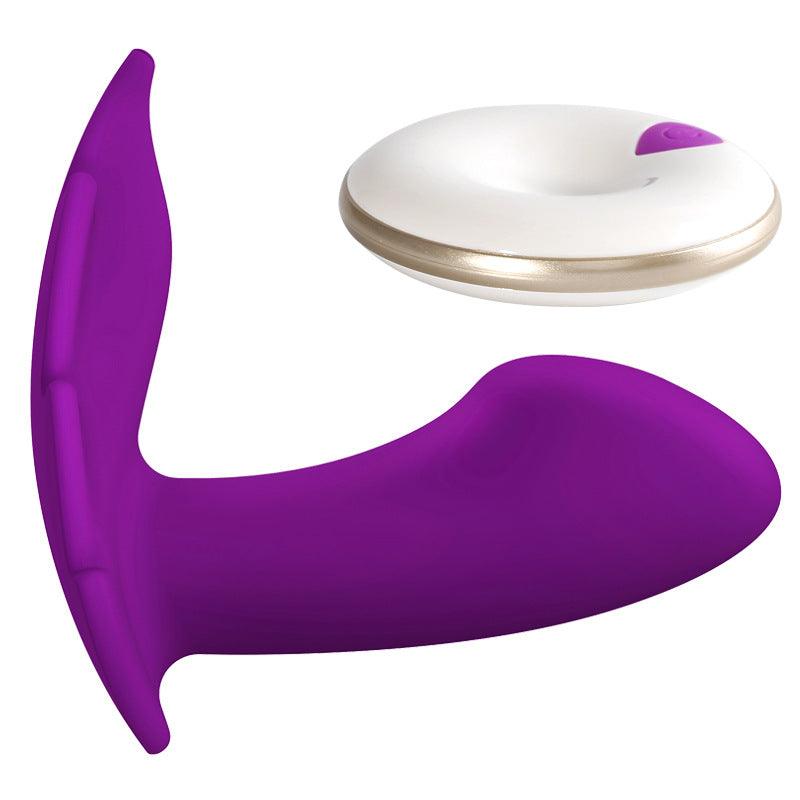 Health and Wellness - Partner Play Panty Leaf Hands-Free Vibrator - Sexdoll.Sex