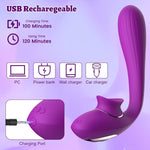 Inmi Pleasure Bendable 2-in-1 Vibrator - Sexdoll.Sex