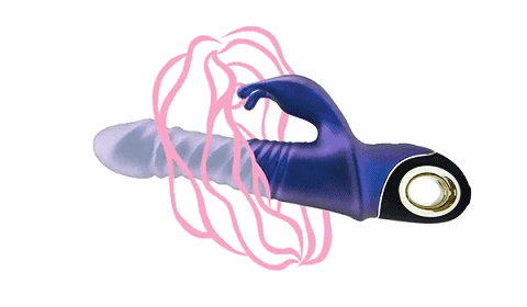 Intense Blended Orgasms Thrusting Rabbit Vibrator - 9 Vibration Modes - Sexdoll.Sex