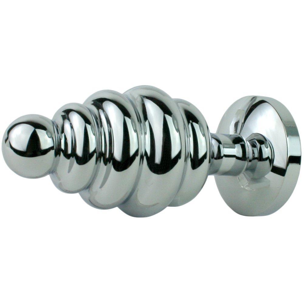 Jewel Metal Booty Plug - Rippled for Intense Sensations! - Sexdoll.Sex