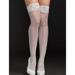 Lace Top Thigh Highs - One Size Fits Most - Sexdoll.Sex