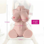 Lora - 3-in-1 Realistic Male Torso Sex Doll - Sexdoll.Sex