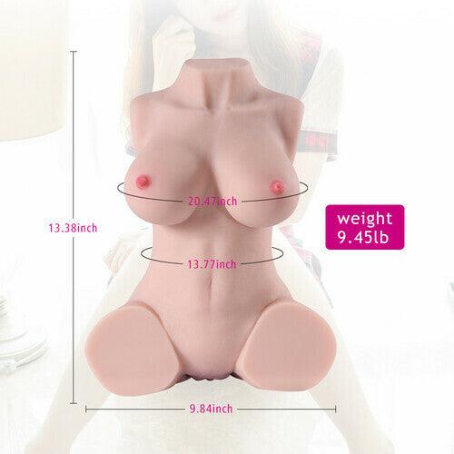 Lora - 3-in-1 Realistic Male Torso Sex Doll - Sexdoll.Sex