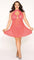Low-Cut Plus-Size Flirty Babydoll Lingerie Dress - Sexdoll.Sex