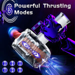 Male Masturbators with 6 Powerful Thrusting Modes - Realistic Pocket Pussy Stroker for Intense Pleasure - Sexdoll.Sex