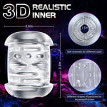 Male Masturbators with 6 Powerful Thrusting Modes - Realistic Pocket Pussy Stroker for Intense Pleasure - Sexdoll.Sex