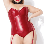 Metal Boned Matte Corset - Sexdoll.Sex