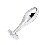 Metal Replaceable Poker-like Base Anal Plug | Metal Anal Plug - Sexdoll.Sex