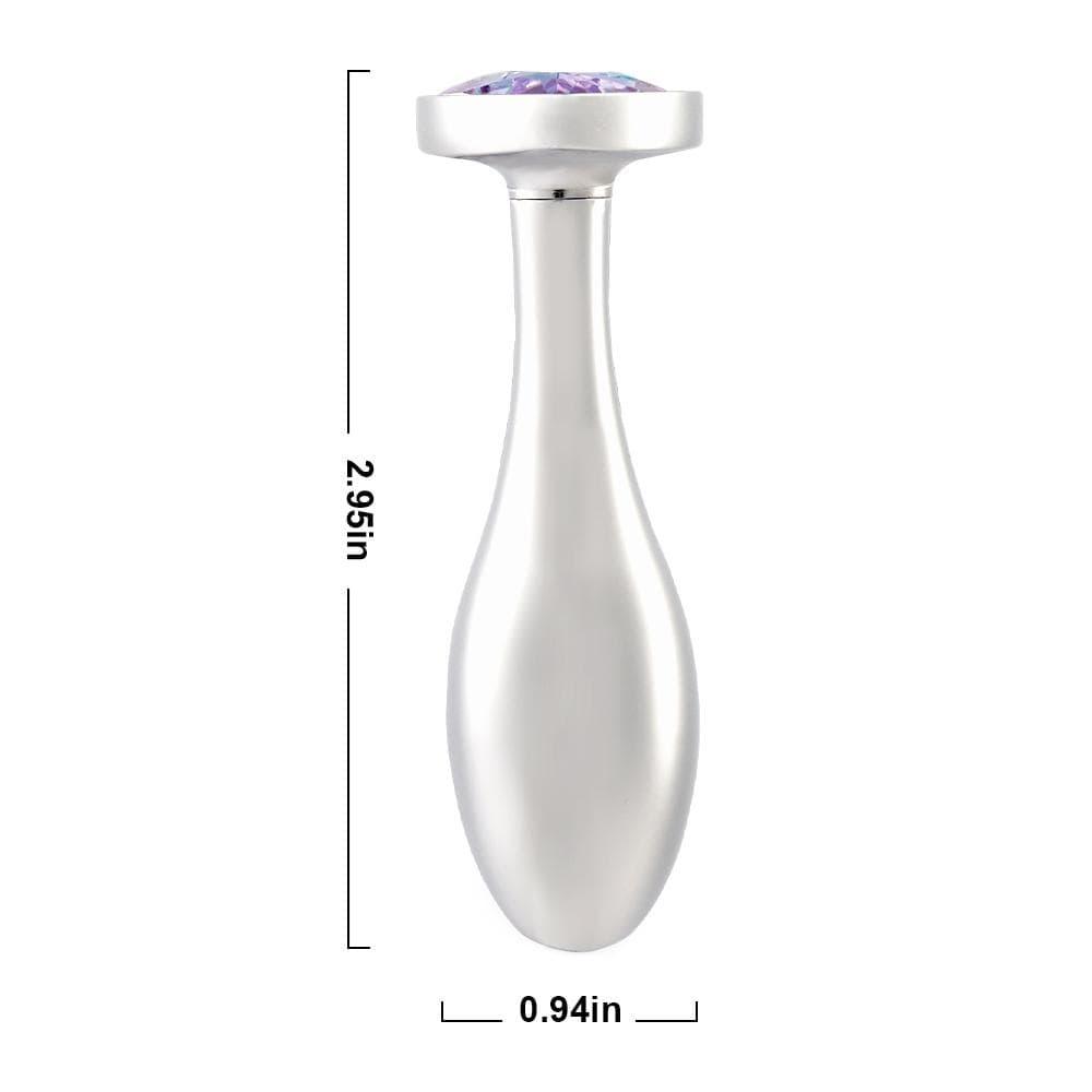 Metal Replaceable Poker-like Base Anal Plug | Metal Anal Plug - Sexdoll.Sex