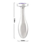 Metal Replaceable Poker-like Base Anal Plug | Metal Anal Plug - Sexdoll.Sex