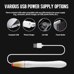NUHUi AUTO Heater Stick Warmer | USB Hands Warmer with LED Indicator | Fast Heating Stick 38℃ Control | Portable & Waterproof - Sexdoll.Sex