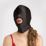 Open mouth spandex hood Fetish hood - Sexdoll.Sex