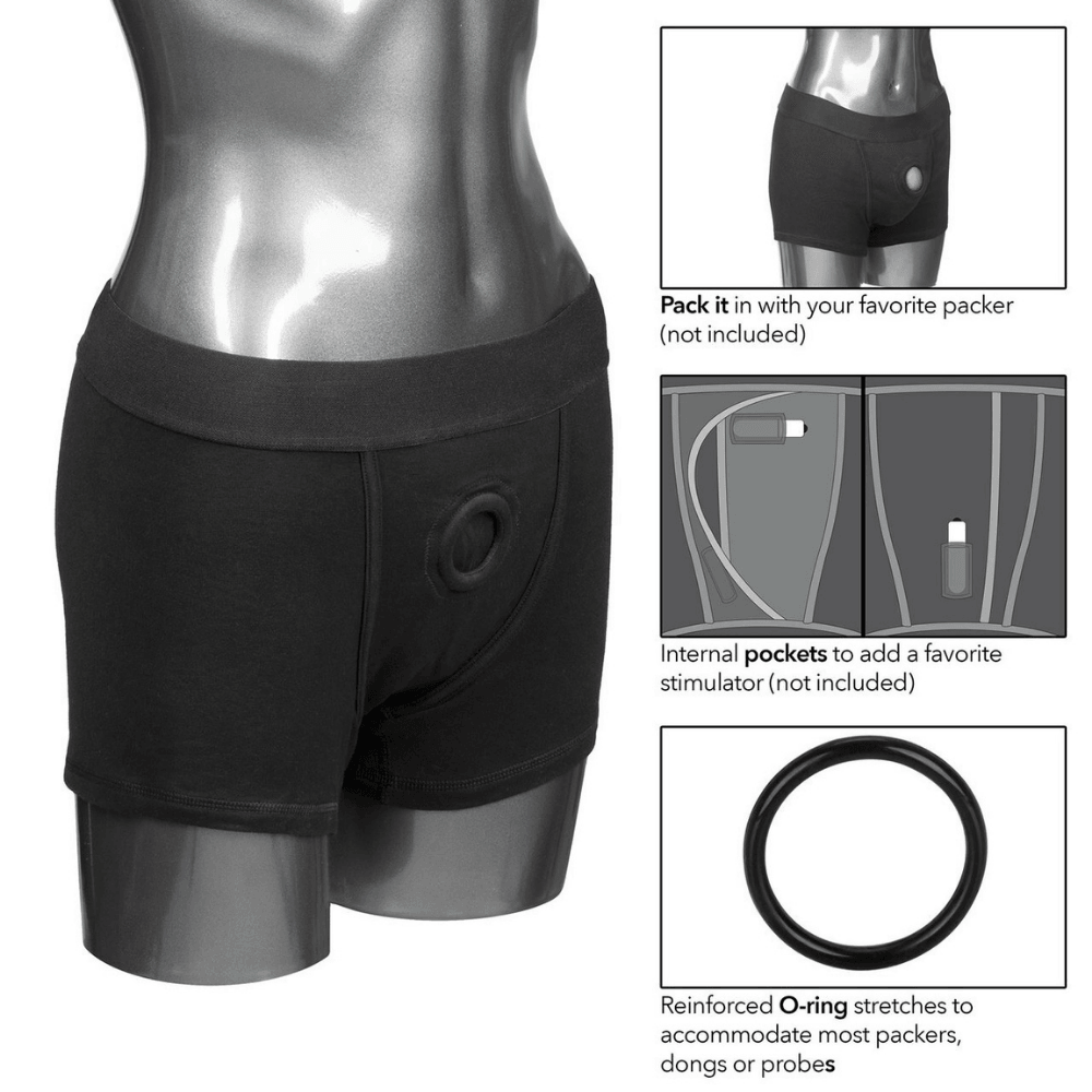 Packer Gear Boxer Brief Harness - Available In Size XS To 3XL - Sexdoll.Sex