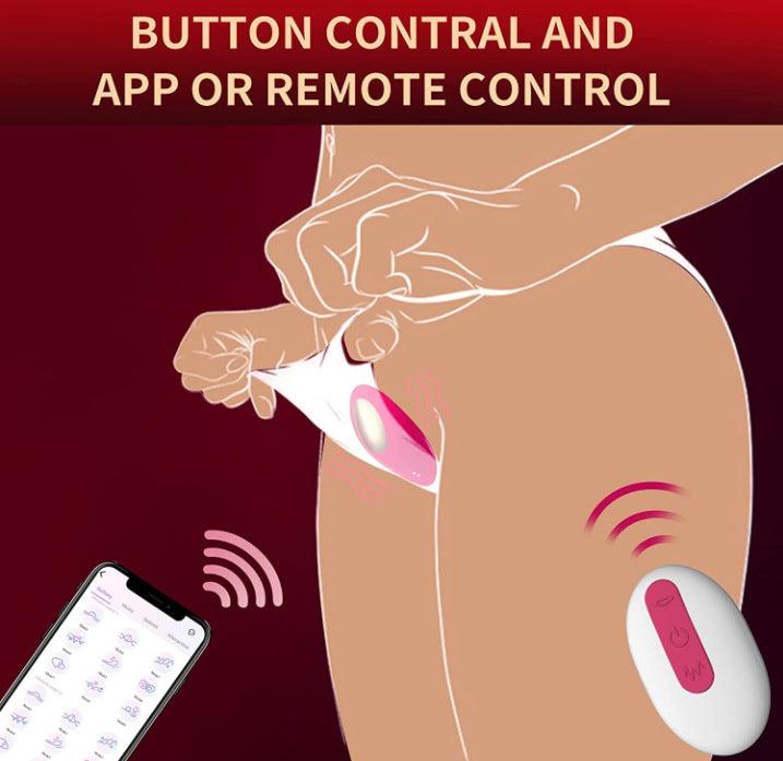 Panty Clitoral Vibrator: App-Controlled panty vibrator - Sexdoll.Sex