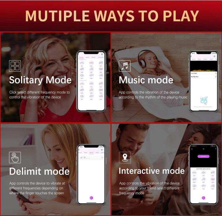 Panty Clitoral Vibrator: App-Controlled panty vibrator - Sexdoll.Sex