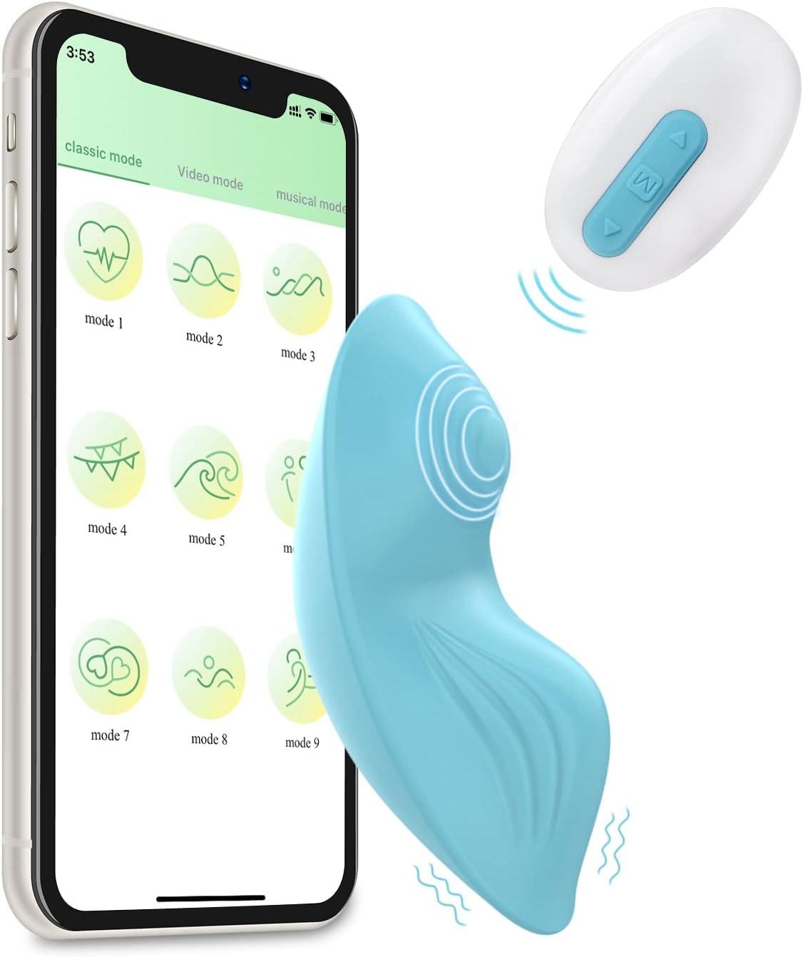 Panty Clitoral Vibrator: App-Controlled panty vibrator - Sexdoll.Sex