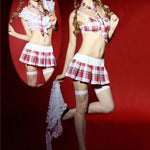 Plaid Schoolgirl Set -One Size - Sexdoll.Sex