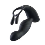 Rabbit Ears - 10 Vibrating Heating Remote Control Prostate Massage Anal Vibrator - Sexdoll.Sex