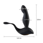 Rabbit Ears - 10 Vibrating Heating Remote Control Prostate Massage Anal Vibrator - Sexdoll.Sex