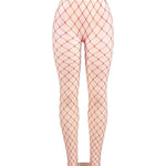 Rhinestone Net Pantyhose - One Size Fits Most - Sexdoll.Sex