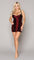 Romance Mini Dress with Spaghetti Straps and Lace Patterns - Sexdoll.Sex