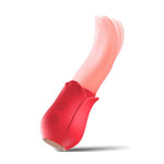 Rose Tongue Vibrator - 10 Modes Clitoral G Spot Stimulator for Women - Sexdoll.Sex