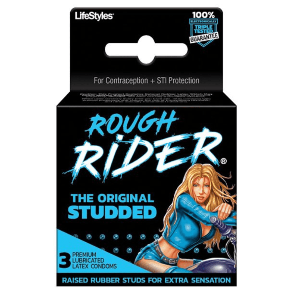 Rough Rider Original Studded Condoms - Sexdoll.Sex