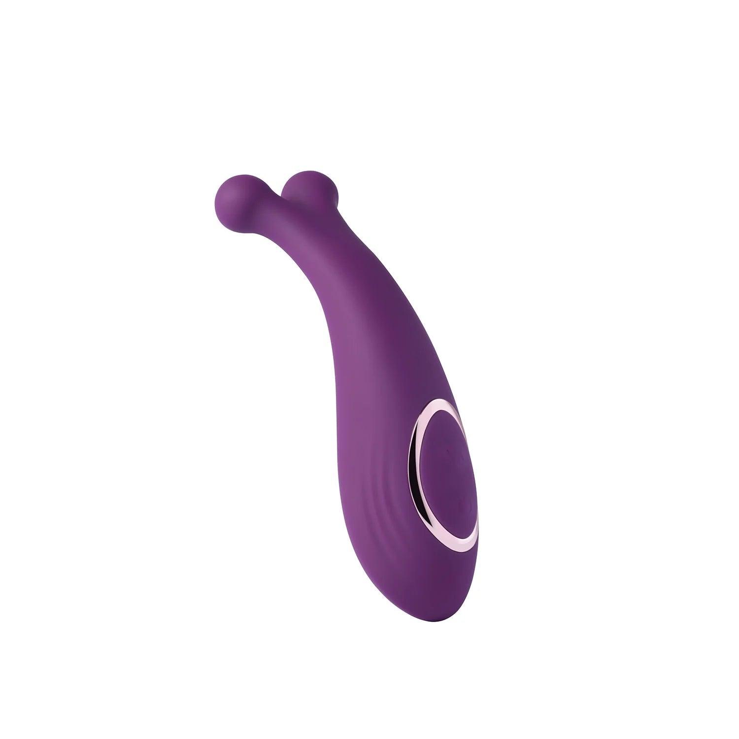 Ruby Double Balls Clitoral Vibrator - Dual Stimulation for Intense Pleasure - Sexdoll.Sex
