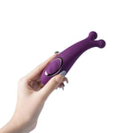 Ruby Double Balls Clitoral Vibrator - Dual Stimulation for Intense Pleasure - Sexdoll.Sex