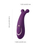 Ruby Double Balls Clitoral Vibrator - Dual Stimulation for Intense Pleasure - Sexdoll.Sex