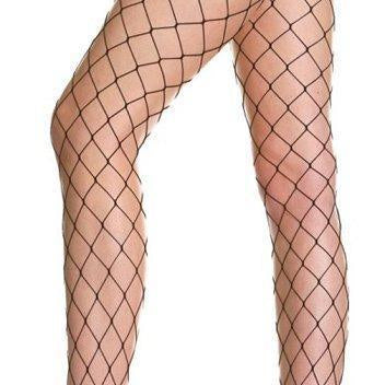 Seamless Big Diamond Net Pantyhose - One Size Available - Sexdoll.Sex