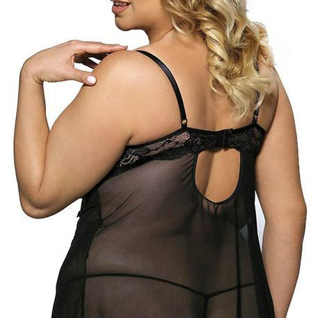 Sexy Sheer Babydoll - Three Sizes Available - Sexdoll.Sex
