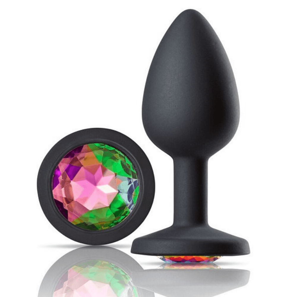 Silicone Jeweled Anal Plug - Perfect For Beginners! - Sexdoll.Sex