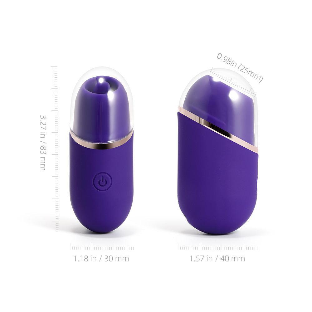 Silvia Mini Clitoral Licking Vibrator - Quick Orgasm Pleasure - Sexdoll.Sex
