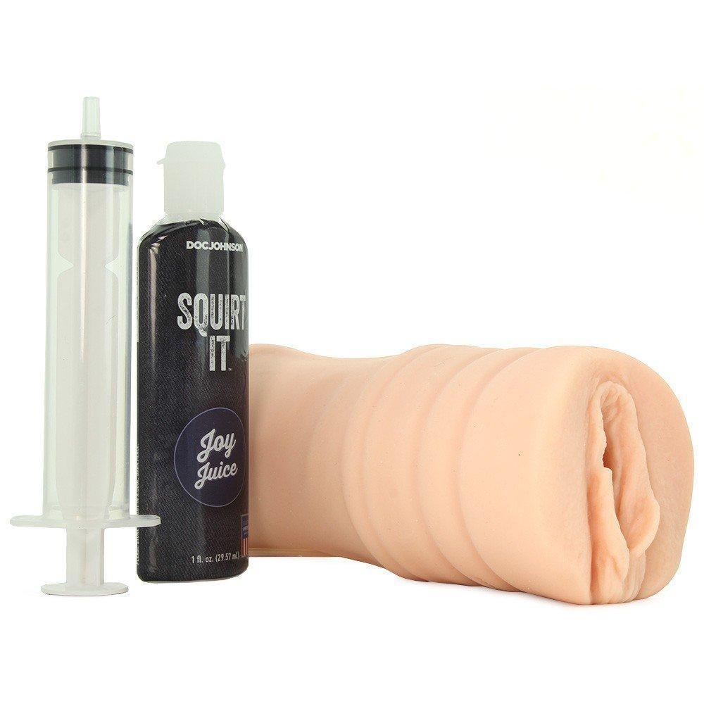 Squirt It! Squirting Pussy Masturbator with Joy Juice - Sexdoll.Sex