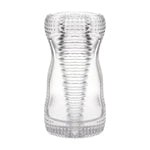 Super Stretchy Clear Ribbed Male Masturbator - Sexdoll.Sex