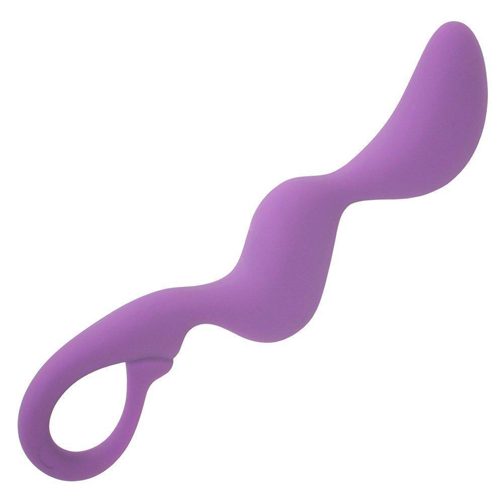 Textured Anal Stimulator - Curved For G & P-Spot Pleasure - Sexdoll.Sex