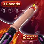 Thrusting Dildo Machine with Realistic Texture - Ultimate Pleasure for Solo and Partner Play - Sexdoll.Sex